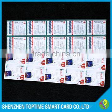 55x216mm 10 in 1 scratch card, prepaid card,calling card                        
                                                Quality Choice