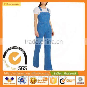 Cheap Wholesale Sexy Stretch Denim Long Overalls For Women