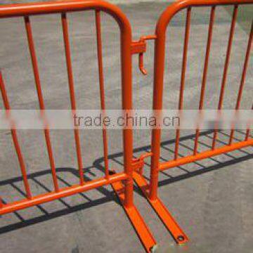 galvanized steel pedestrain barricades