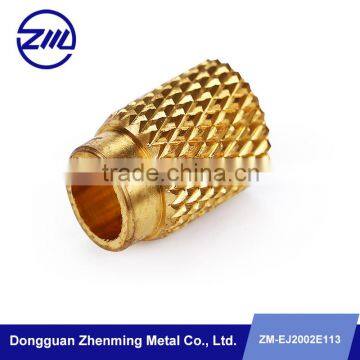 ISO standard brass bushing/flange bushing metal cnc bush for earphone