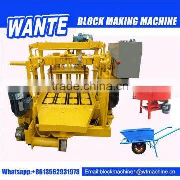 Bottom Price QT40-3 Small Multifunctional Moving Egg Laying Block Brick Making Machine