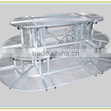metal outdoor display stand, display unit for plant
