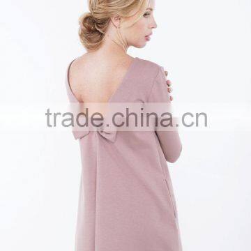 Dusty Rose Dress Dress With Pockets Spring Dress photo-2