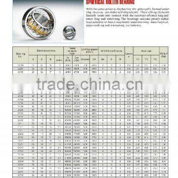 01 SPHERICAL ROLLER BEARING 21304 22205 21305 22206 21306