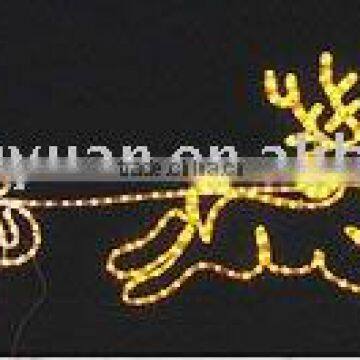 Decorative christmas deer light