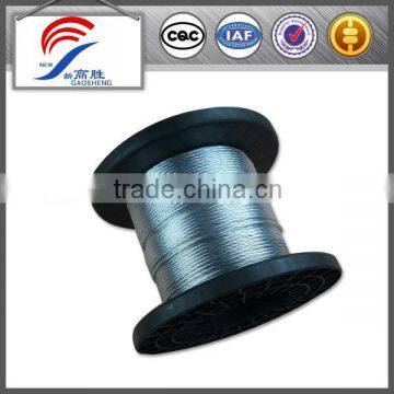 DIN3053 3mm galvanized steel wire cable