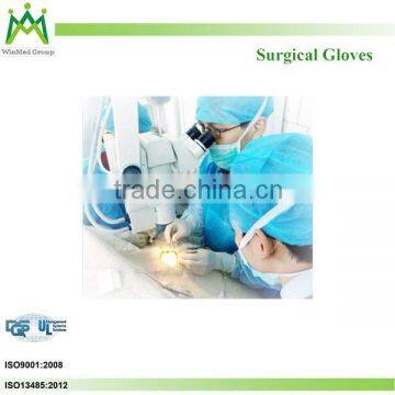 Bule Disposable Vinyl Gloves/medical gloves/surgical gloves