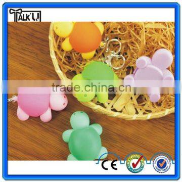 Hot selling Cute Turtle Keychain Led Flashlight Wholesale for promotional gift