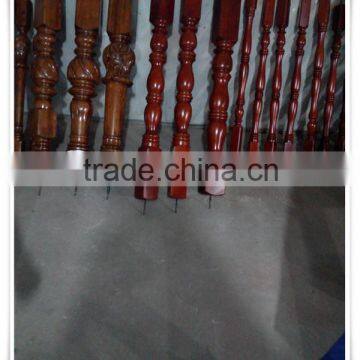Red Oak Handrail Staircase Baluster