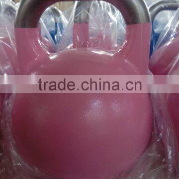 Top Grade Precesion Casting Competition Kettlebell With Stainless Steel Handle