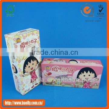 Cute Printing Food Packaging Box Design Templates With Good Quality