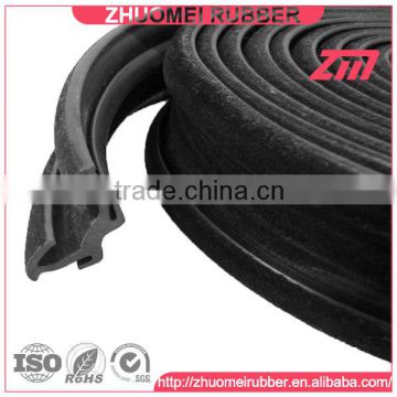 High performance flocking rubber seal for car