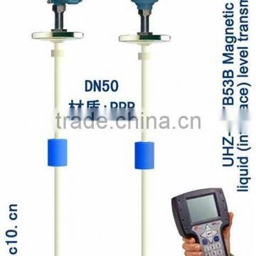 UHZ-517B53B anti-corrosive mini float type magnetic float level transmitter (interface) for water level probe