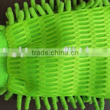 colourful microfiber car washing glove