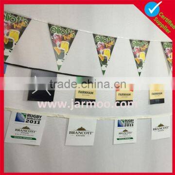 Free design shape customized pennant strings