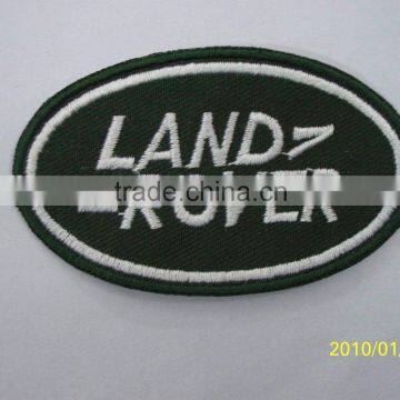 Letter emboridery patch