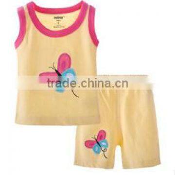 DAROL baby summer vest and shorts sets, top quality