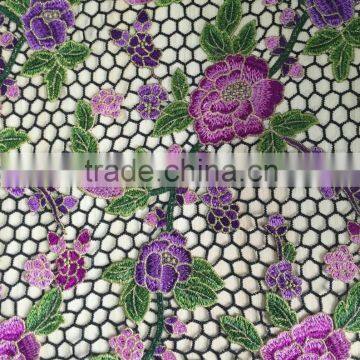 Colorful water soluble fabrics