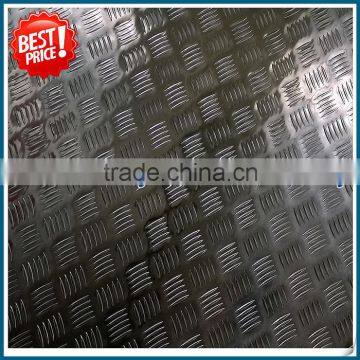 Hot Rolled 5005 5052 5754 5083 Five bar aluminum diamond plate