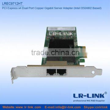 LREC9712HT PCI Express x4 Dual Copper Port 10/100/1000Mbps Network Card (Intel I350AM2 Based) photo-3