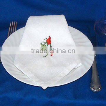 hand embroiderty napkin