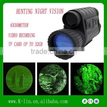 720P Infrared Night Vision IR Monocular Telescope 6X50 Zoom Record DVR Quality Choice photo-2