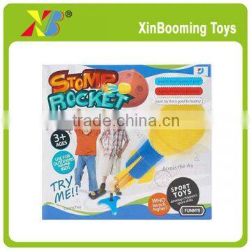 Outdoor stomp rocket toys