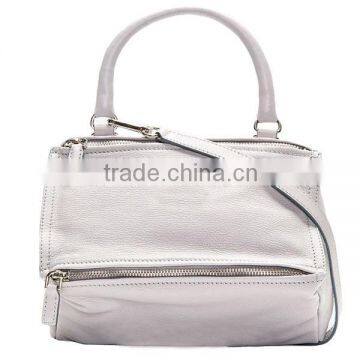 Designer Plain Style Single Handle Genuine Leather Handbag / Shoulder bag Woman MD5-078