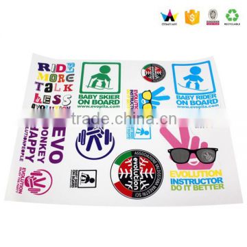 Custom Transparent Print Sticker Supplier