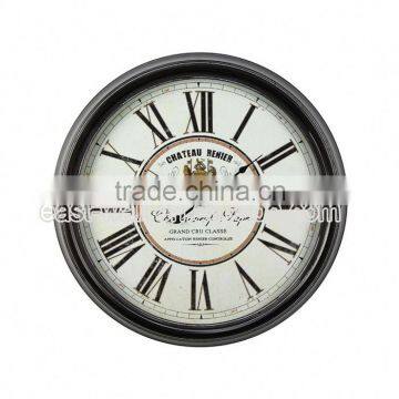 Custom Logo Antique Style World Time Small Quartz Clock