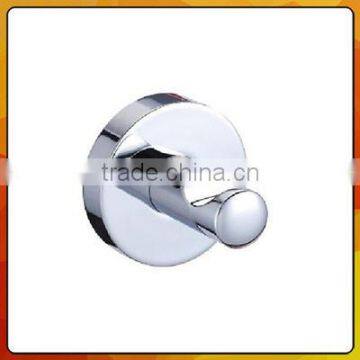 Modern brass single bathroom robe hooks 2419A