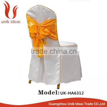 wholesale wedding chair cover with tie back butterfly