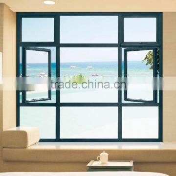 Economical style cheap price white color anti-UV PVC sliding window