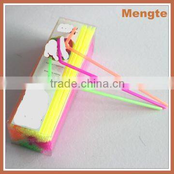 High Quality Mengte Colored PVC Box Plastic Drinking Straw