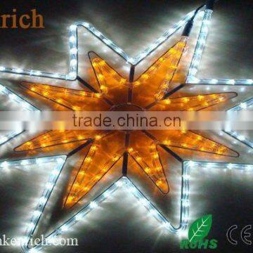 holiday led rope light to make motif