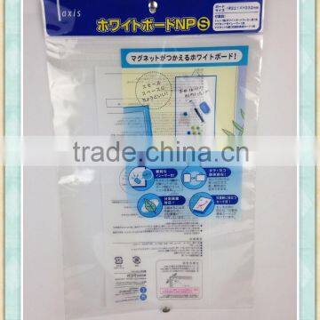 transparent opp packing bag/opp bag with header/opp bag definition