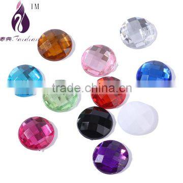 Flatback round Crystal ,Sewing Crystal Button Beads without holes Sew On Cabochon ,Buttons For Sew Crystal