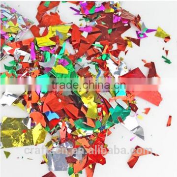 quick delivery multicolor metallic confetti fot party decoration