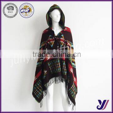 Factory Hot Sale Fashion Wool Felt Woven Ladies Scarf Shawls With Hat Professional Manufacturer(Can be Customized) photo-3
