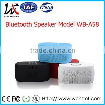 Factory Wholesale Portable Wireless Mini Bluetooth Speaker OEM/ODM With LED Light FM Radio TF Card