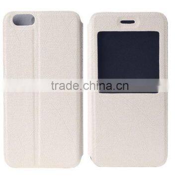 Concise design leather 5.5 inch mobile phone case for gionee gn e3