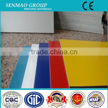 interior decorative perforated sheet/wall decoration metal/5mm Mirror Aluminium Composite Panel