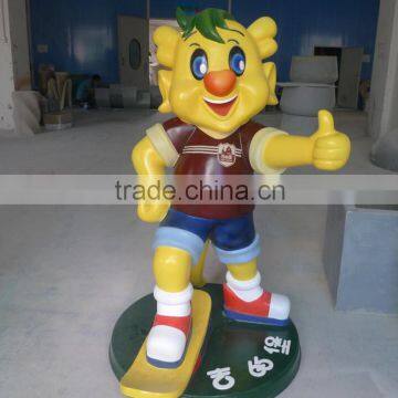 Fiberglass Brand Logo Promotion Sculpture