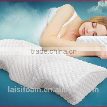 100% polyester memory foam pillow forchina facotry memory foam pillow LS-P-008-D medicated pillow