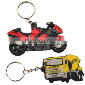 2016 Promotional Customized Car Shaped Keychain Soft Pvc Smart Car Keychain photo-2