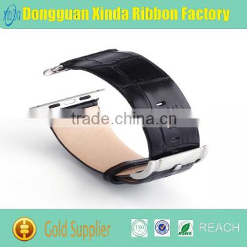 Dongguan Supplier Custom Genuine Leather Watch Band / High QUality Watch Band