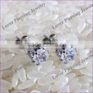 Hot Sale Body Piercing Jewelry Surgical Steel Ear Piercing Studs [ES-721]