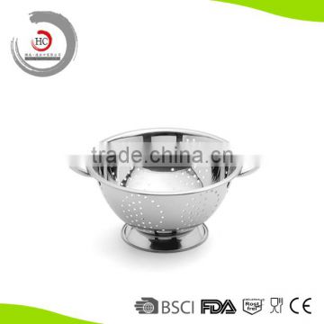 2015 New Products For Stainless Steel Colander Kitchen Utensil                        
                                                Quality Choice