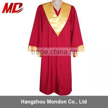 Graduation Gown with Gold Sleeve