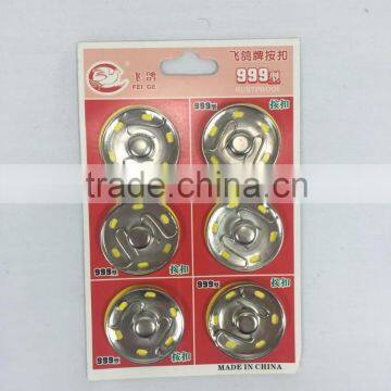 Copper Press stud button